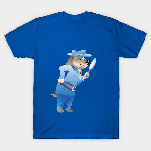 Pricehounds DD Detective Dog T-Shirt by sipscreation